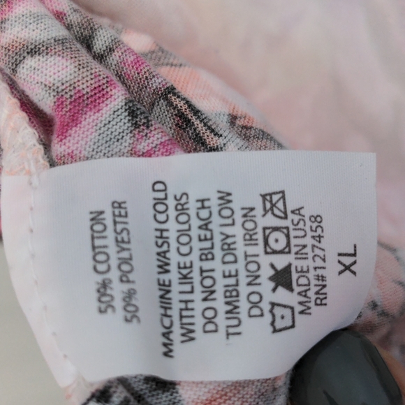 Sheer Skull Banding T-shirt - Picture 5 of 5